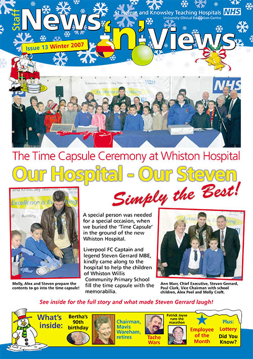 Trust newsletter issue 13 front cover