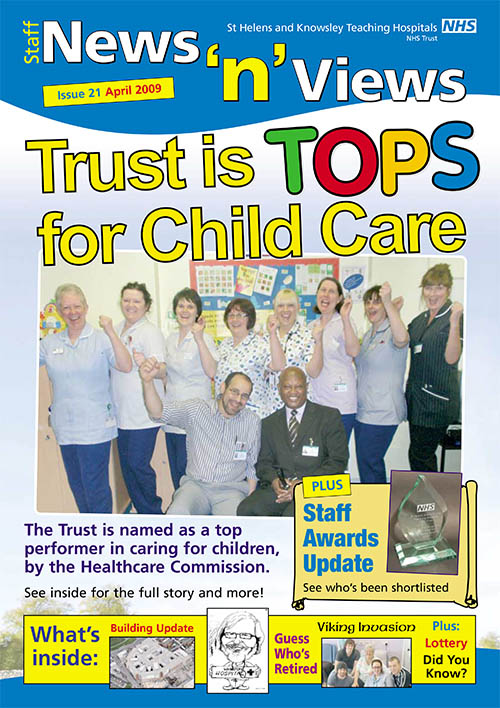 Trust newsletter Issue 21 front cover