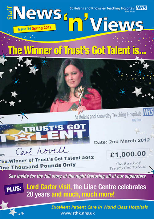 Trust newsletter issue 34 front cover