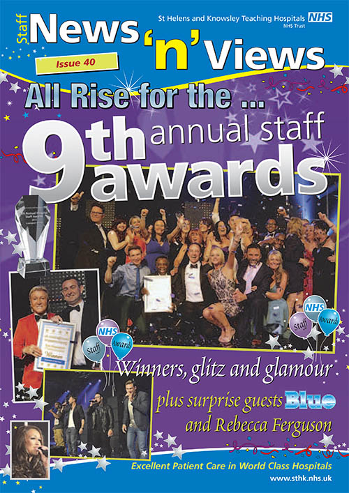 Trust newsletter issue 40 Staff Awards front cover