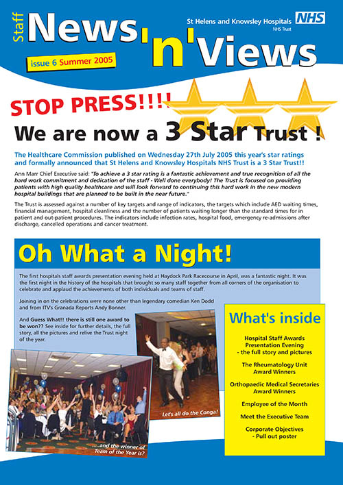 Trust newsletter issue 6 front cover