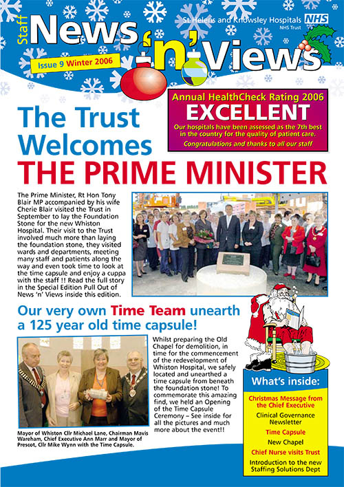 Trust newsletter issue 9 front cover