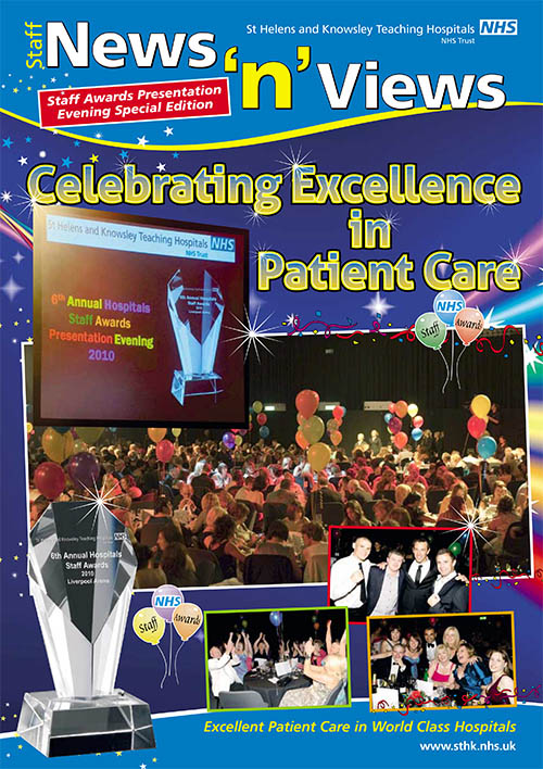 Trust newsletter 2010 Staff Awards Front Cover