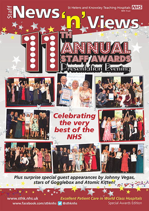 Trust newsletter issue 48a Staff Awards 2015