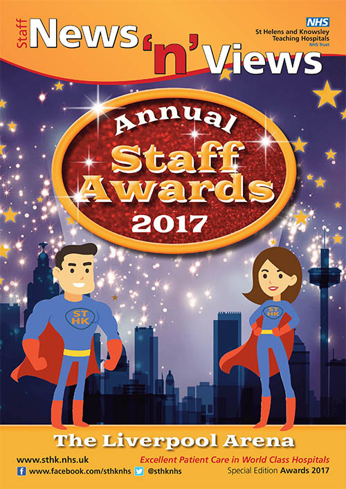 Trust newsletter issue 56a Staff Awards 2017 front cover