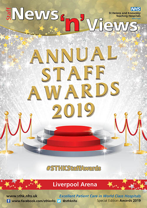 Trust Newsletter issue 68 Staff Awards 2019 front cover